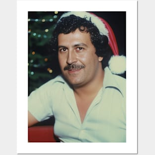 Merry Xmas Pablo Escobar Columbian Style Posters and Art